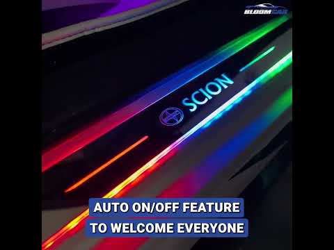 Illuminate Your Ride: 50% Off LED Door Sills! #trending #ledlights #caraccessories #rideinstyle