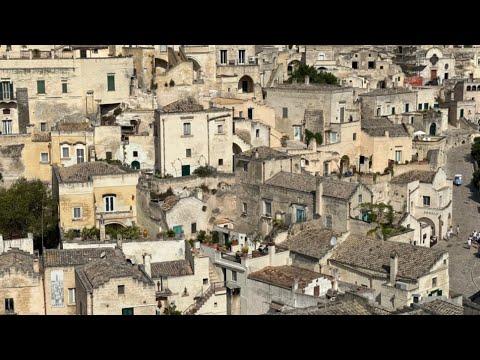 Matera in Italy - Settlements since the Palaeolithic Era