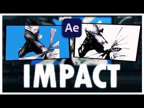 How I add IMPACT FRAMES to my MMVs | After Effects Tutorial