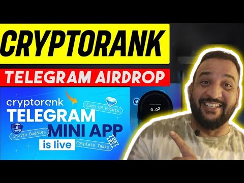 | Cryptorank Coin Claim || Cryptorank New Airdrop Mining App | Crypto Rank New Update Free Airdrop