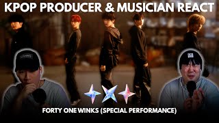 Musicians react & analyze ♡ TXT - Forty One Winks (Special Performance Video)