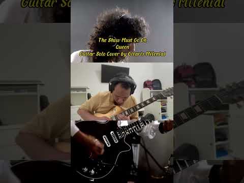 The Show Must Go On - Queen Guitar Solo Cover #queen #brianmay #queencover