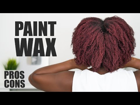 TEMPORARY HAIR COLOUR PAINT WAX On NATURAL HAIR (Part 2) Questions Answered | MY PERSONAL EXPERIENCE