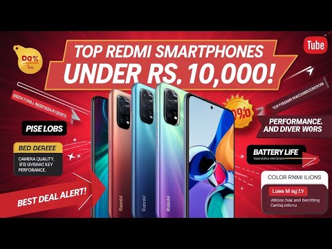 Top Redmi Smartphone Under 10000 || Best Redmi  Smartphone Under 10k || Best Redmi 5G Smaphone