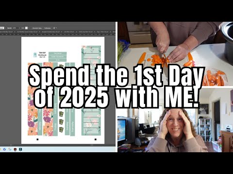 I'm SO Excited for 2025! / Come Spend the 1st Day with Me / Cooking / Makeup / NEW Designs / Etsy