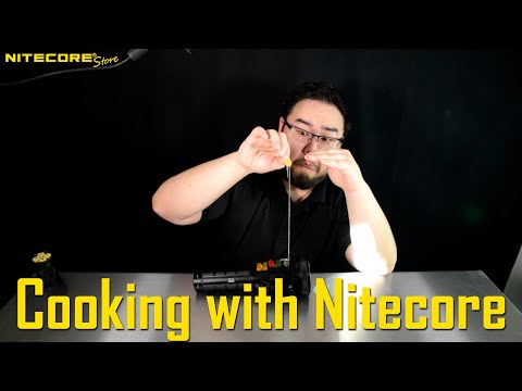 Can a Flashlight Melt - Cheese, Chocolate, and Gummy Bears - Cooking with Nitecore