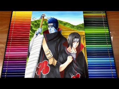 Drawing ITACHI and KISAME | NARUTO #NARUTUBRO