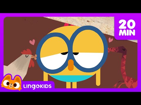 BABY BOT knows DINOSAURS 🦖 + More Cartoons for Kids | Lingokids