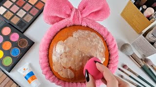 ASMR Makeup on Pumpkin FAIL😬! (No talking)