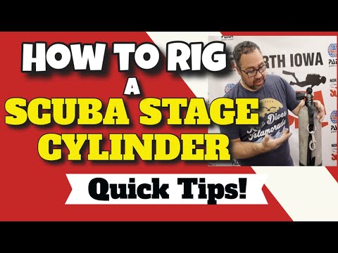 How to Rig a Scuba Stage Cylinder (Quick tip on XS Scuba Stage Kit)