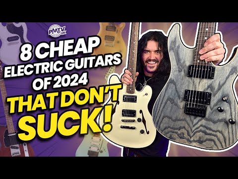 8 Best Cheap Electric Guitars Of 2024 That Don't Suck! - Great Tone At Awesome Prices!