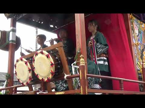 上郷八坂神社例大祭(本宮)海老若囃子連   2024