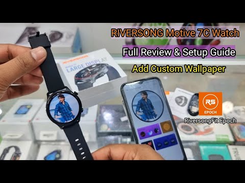 Riversong Motive 7C SmartWatch Unboxing, Feature's & Connection Guide