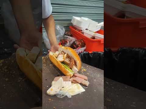 Bánh Mì Thít #ขนมปังเวียดนาม #แซนวิสเวียดนาม #StreetFood #โฮจิมินห์ #อาหาร #รีวิว