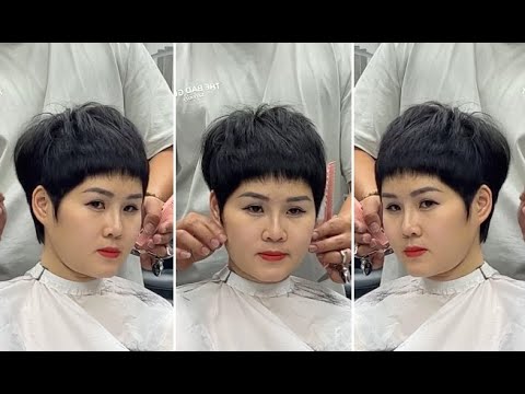 Very Short Pixie & Layered Haircut Tutorial for Women | Textured Short Hair Cutting Techniques