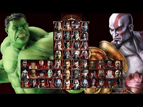 Mortal Kombat 9 - HULK & KRATOS - Expert Tag Ladder - Gameplay @(1080p) - 60ᶠᵖˢ ✔