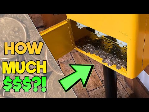 How Much Did This Candy Machine Make In 30 Days?!