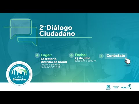 Segundo 'Diálogo Ciudadano' de 2024 Sector Salud.