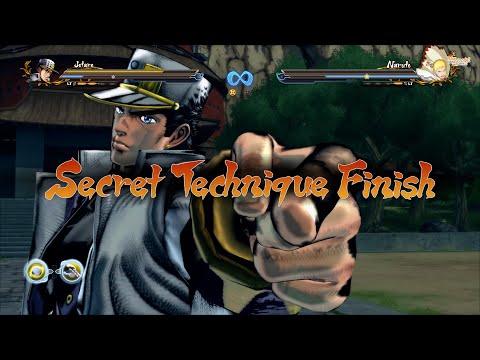 All JoJo Characters Ultimate Secret Technique Finish - NARUTO X JOJO Mods