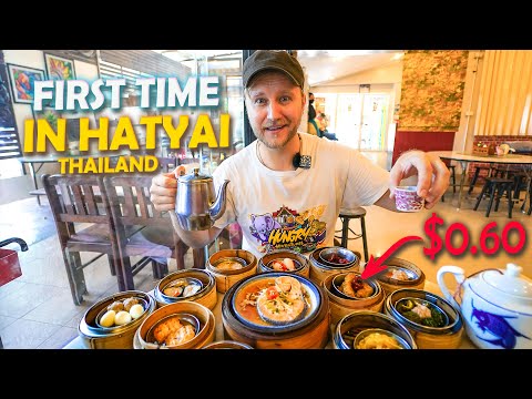 No Luck in Hat Yai Thailand / Dim Sum Paradise in Songkhla / Thai Food Tour in the Rain