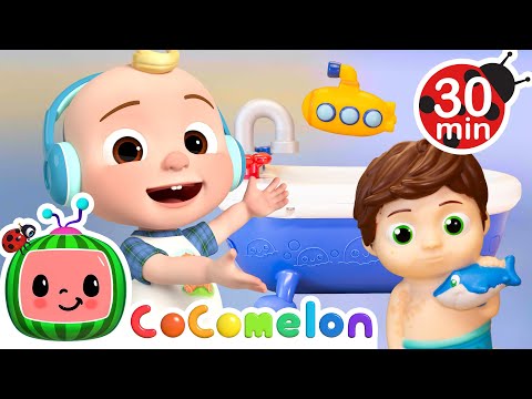 The CoComelon Bath Song - Toy Edition! | CoComelon Toy Play Learning | Nursery Rhymes & Kids Songs