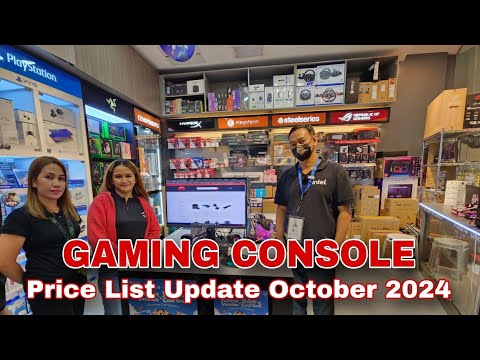 GAMING CONSOLE Price List Update October 2024 | PS5 | Nintendo Switch | ROG Ally | MSI Claw