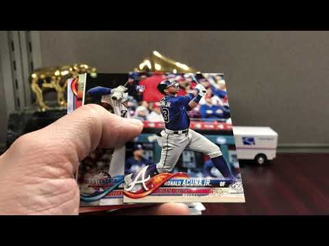 2018 Topps Update Baseball Hobby Box Break