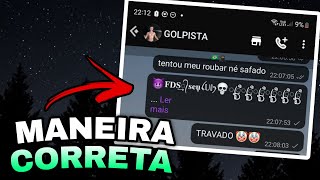 🔥 como TRAVAR O ZAP de qualquer pessoa em 2023!! | A VOLTA DAS TRAVAS