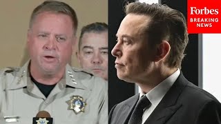 'Mr. Musk Has Sent Out A Number Of His Folks' To Get Exploded Cybertruck Video: Las Vegas Sheriff