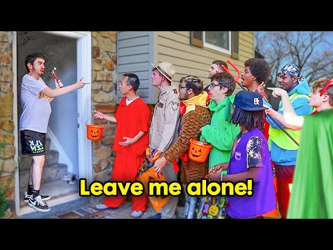 Trick-or-Treating, But It's Not Halloween