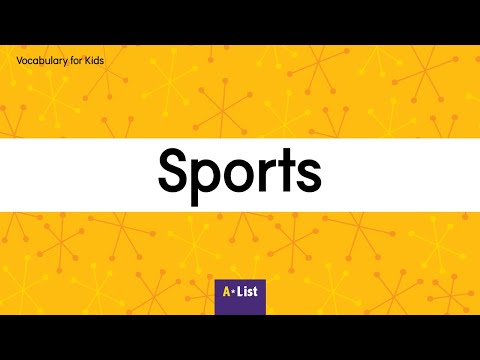 Vocabulary for Kids l Sports