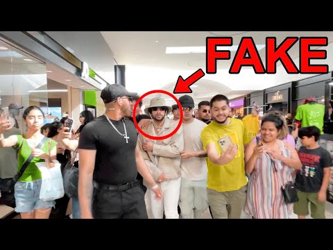 Fake Bad Bunny Prank *THEME PARK SHUTDOWN*