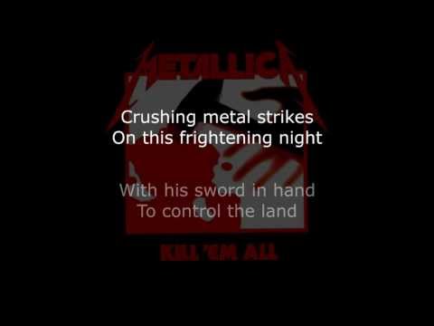 Metallica - Phantom Lord Lyrics (HD)