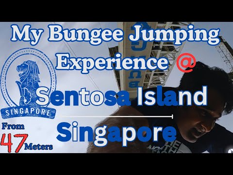 Bungee Jumping | Bungee Jumping at Sentosa Island Singapore | Aj Hackett | Bungy Jumping Singapore