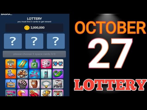 October 27th Bums Lottery Card Today Bums Combo #bums