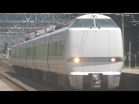 特急しらさぎ　柏原駅通過