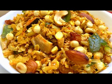 10 ని||ల్లో టేస్టీ మిక్స్చర్ రెడీ| Atukula Mixture in Telugu| Instant snack recipes in Telugu|Chivda