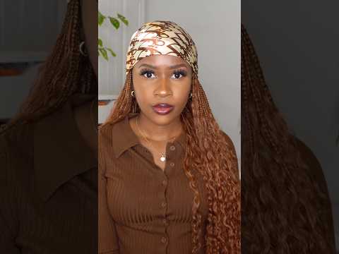 Boho Knotless Braids in 1 Minute!! No braiding over micro locs!! @LockBraids #monab #bohobraids