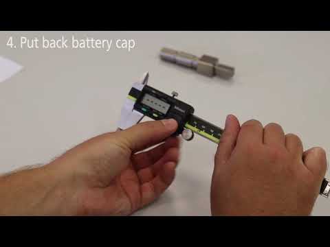 How to Replace a Mitutoyo Caliper Battery