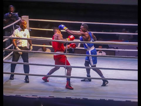 AFRICA Championship-Muzamir Ssemuddu In A 3rd Round RSC Defeat To Mozambique's Tiago Osorio Muxanga