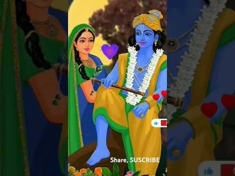 💚 KRISHNA ❤️RADHA💜#shortvideo #love #shorts #radhakrishna #virulshorts #trending #ytshorts #status