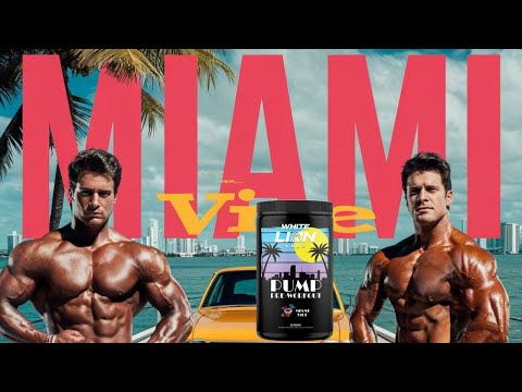 White Lion Labs Pump Preworkout Miami Vice Flavor