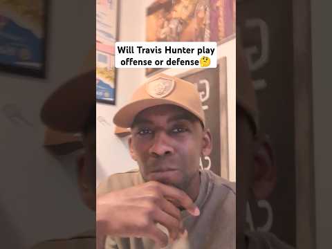 Will Travis Hunter play offensive defense in the NFL? #shorts #heisman