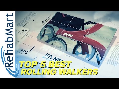 Top 5 Best Rollators or Rolling Walkers - Lightweight, Stylish, & Compact