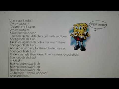 SpongeBob SquarePants Theme (German) (Misheard Lyrics)