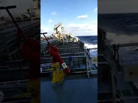 Amazing video of North Atlantic sea