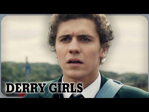 The Girls Meet James | Derry Girls | Hat Trick Comedy