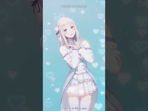 Emilia エミリア - Re:Zero Re:ゼロ - cute dance