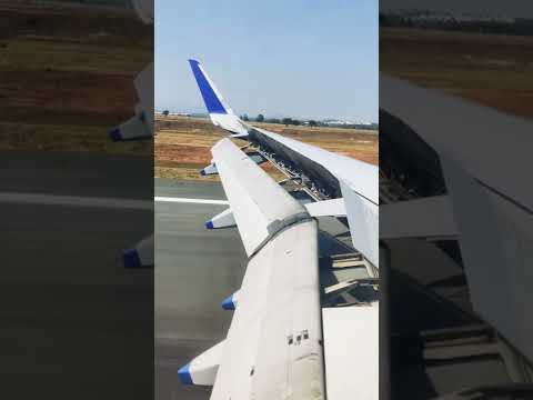 #indigo Flight Landing at Bengaluru Airport 🛬