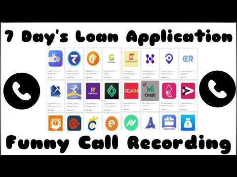 7days Loan App Call Recording//Instant Loan App Harresment//Loan App Call Recording// Kredit bee !!!